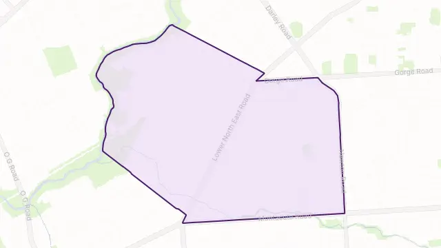 Campbelltown Area Boundary Map