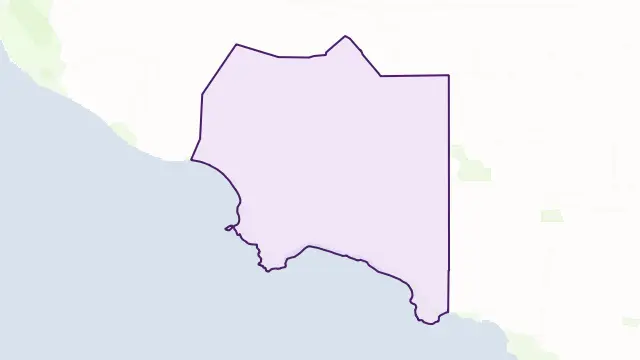 Cape Douglas Area Boundary Map