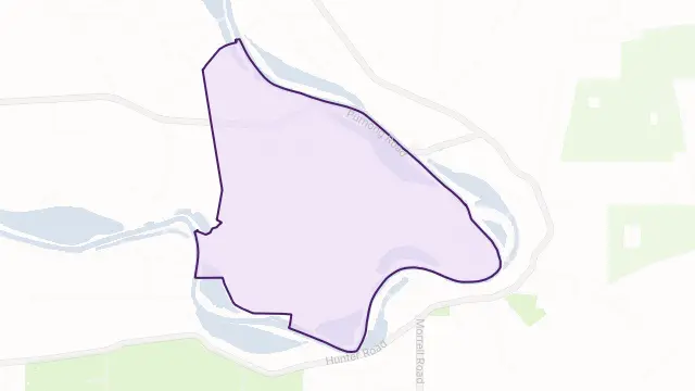 Caurnamont Area Boundary Map