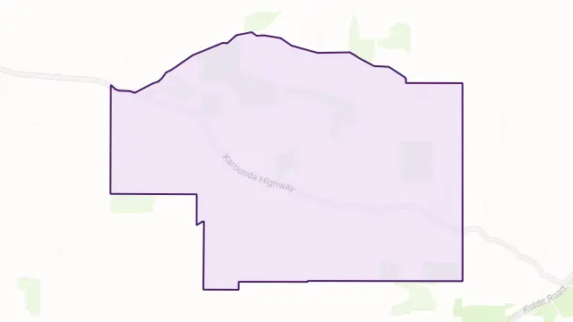 Chapman Bore Area Boundary Map