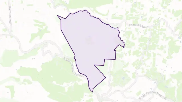 Cleland Area Boundary Map