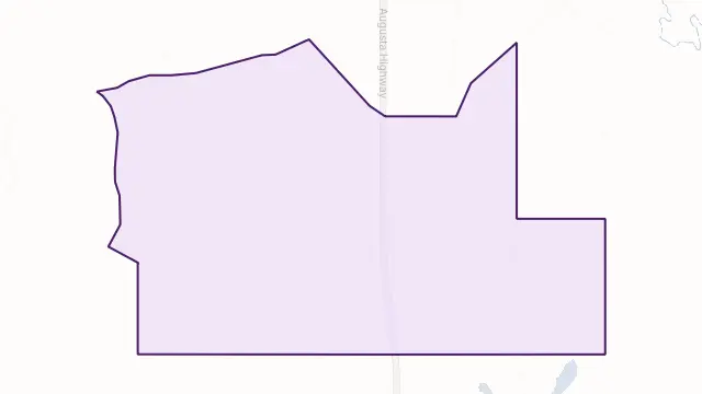 Collinsfield Area Boundary Map