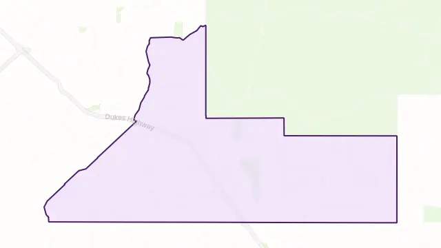 Coombe Area Boundary Map
