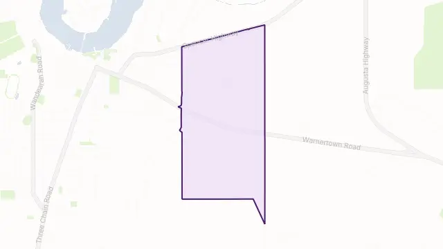 Coonamia Area Boundary Map