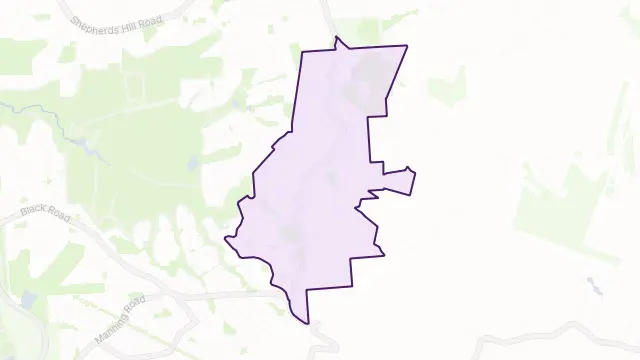 Coromandel Valley Area Boundary Map