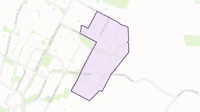 Craigmore Area Boundary Map