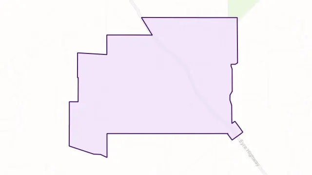 Cungena Area Boundary Map