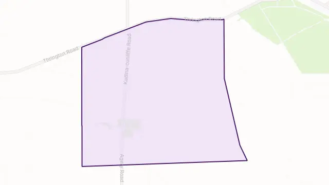 Cunliffe Area Boundary Map