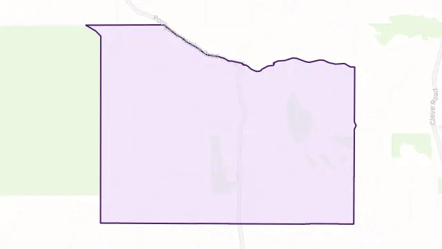 Darke Peak Area Boundary Map