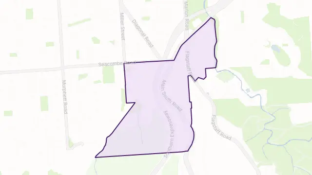 Darlington Area Boundary Map