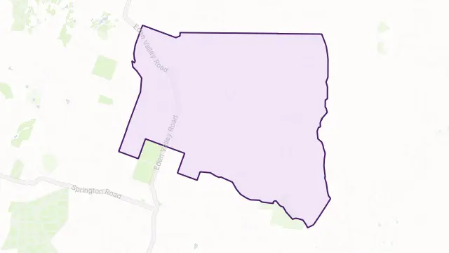 Eden Valley Area Boundary Map