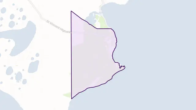 Edithburgh Area Boundary Map