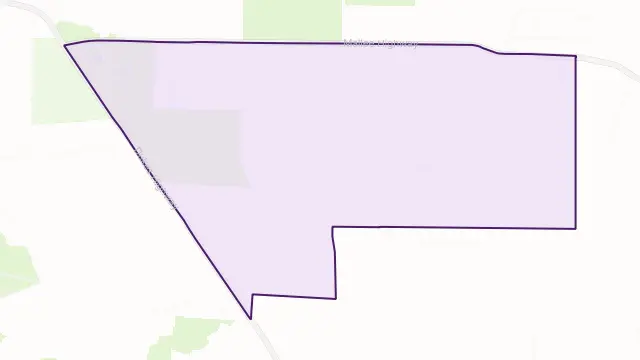 Elwomple Area Boundary Map