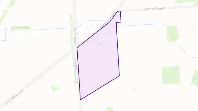 Everard Park Area Boundary Map