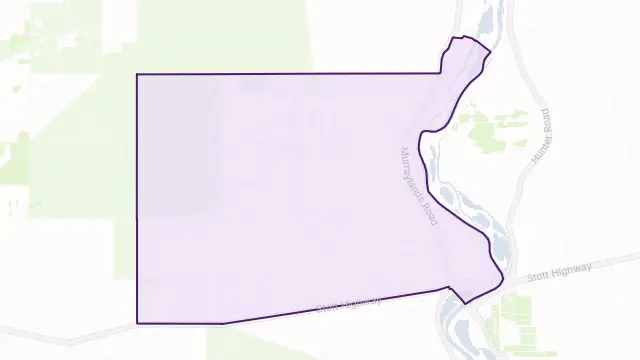 Fisher Area Boundary Map