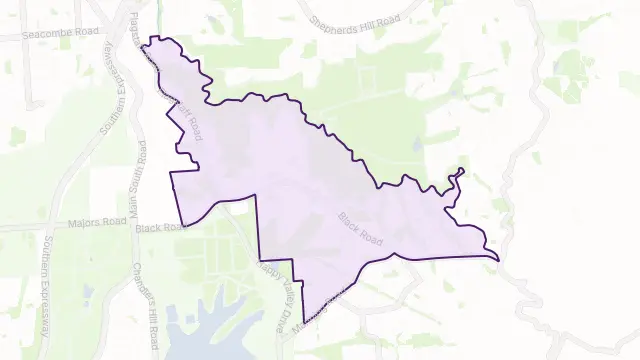 Flagstaff Hill Area Boundary Map