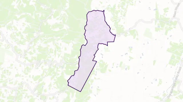 Forest Range Area Boundary Map
