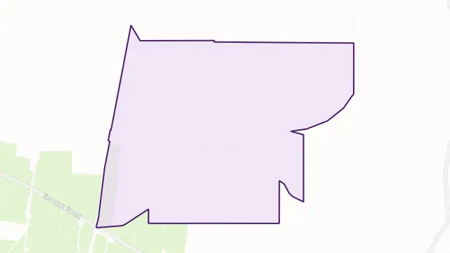 Frayville Area Boundary Map