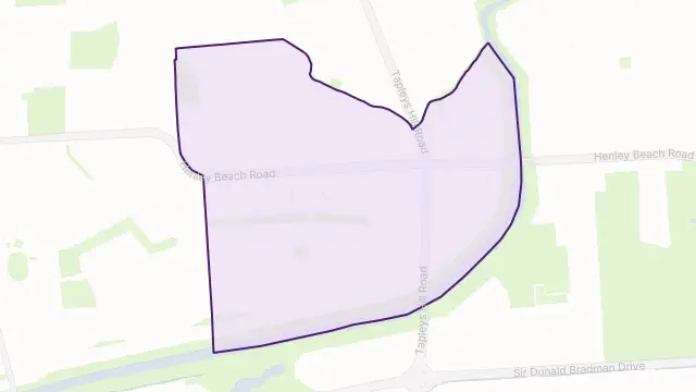 Fulham Area Boundary Map