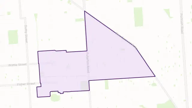 Fullarton Area Boundary Map
