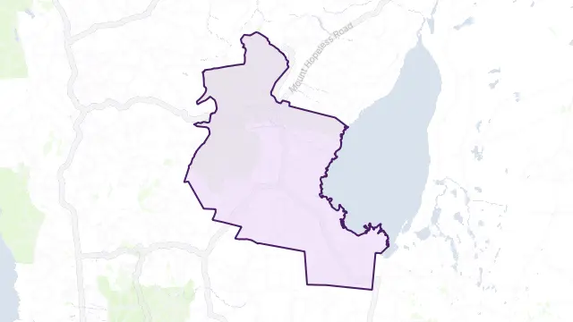 Gammon Ranges Area Boundary Map