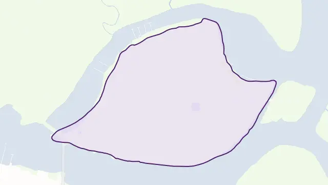 Garden Island Area Boundary Map