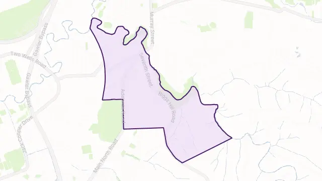 Gawler South Area Boundary Map