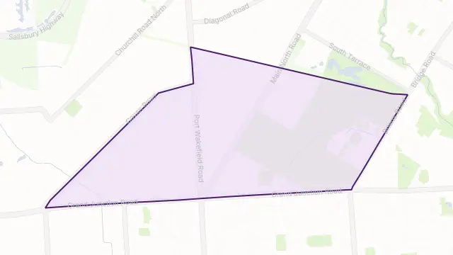 Gepps Cross Area Boundary Map