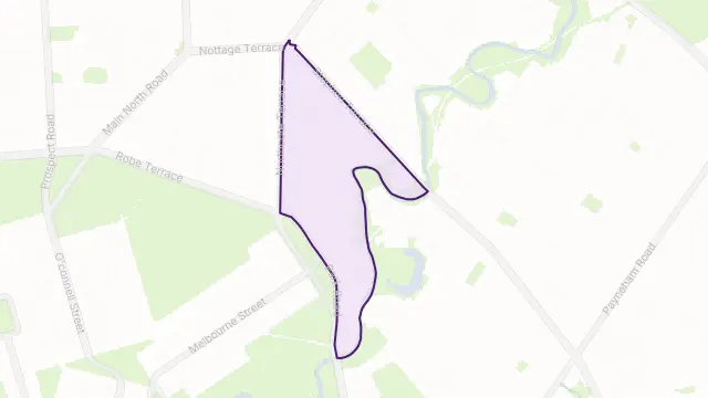 Gilberton Area Boundary Map