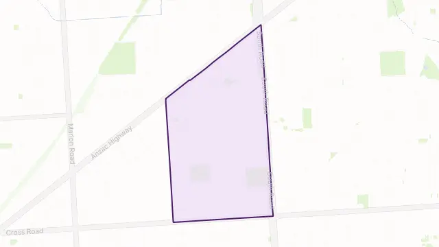 Glandore Area Boundary Map