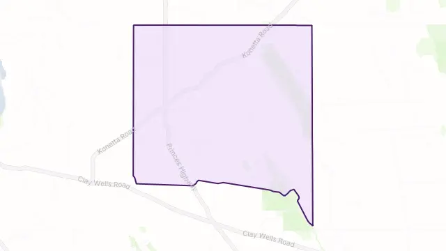 Greenways Area Boundary Map