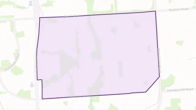 Hackham West Area Boundary Map