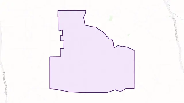 Hammond Area Boundary Map
