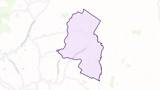 Harrogate Area Boundary Map