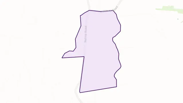 Hay Valley Area Boundary Map