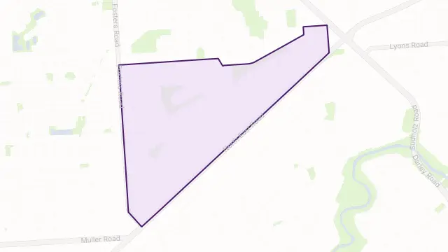 Hillcrest Area Boundary Map