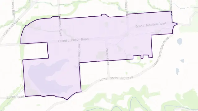 Hope Valley Area Boundary Map