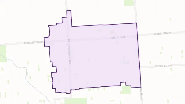 Hyde Park Area Boundary Map