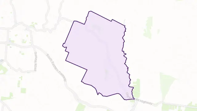 Kanmantoo Area Boundary Map