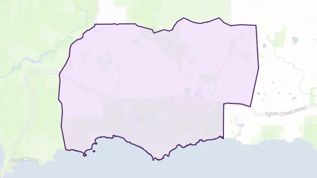 Karatta Area Boundary Map