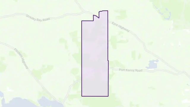 Karcultaby Area Boundary Map