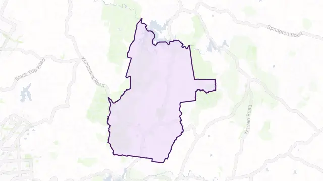 Kersbrook Area Boundary Map
