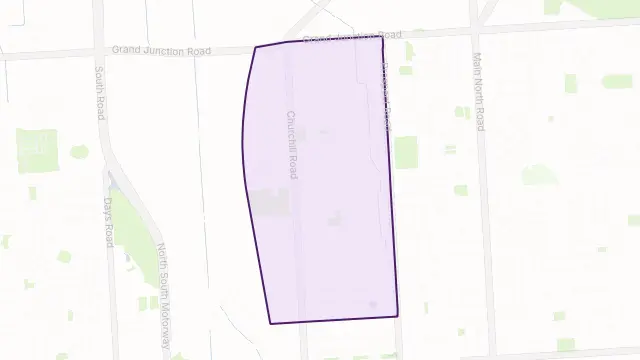 Kilburn Area Boundary Map