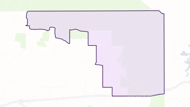 Koolgera Area Boundary Map