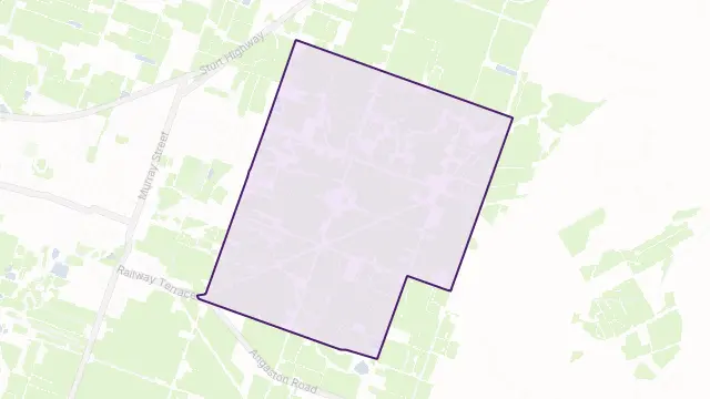 Light Pass Area Boundary Map