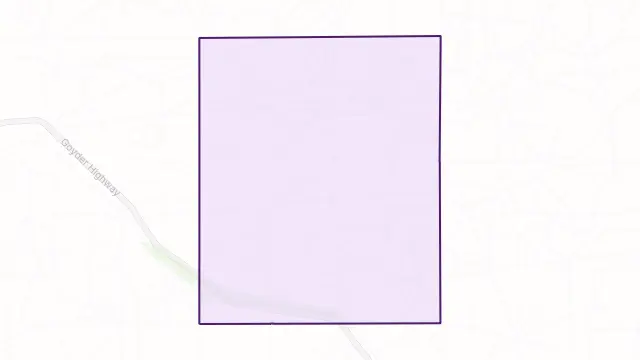 Lindley Area Boundary Map