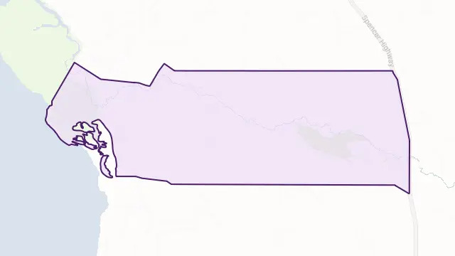 Lower Broughton Area Boundary Map