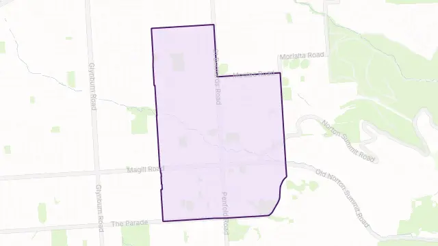 Magill Area Boundary Map