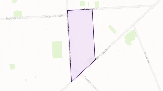 Manningham Area Boundary Map