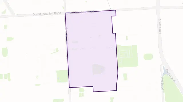 Mansfield Park Area Boundary Map